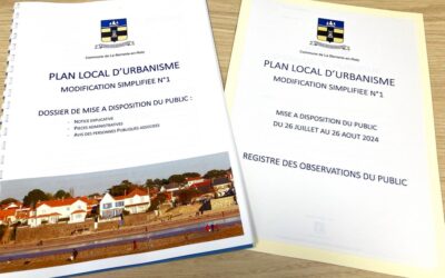 Modification simplifiée n°1 du plan local d’urbanisme