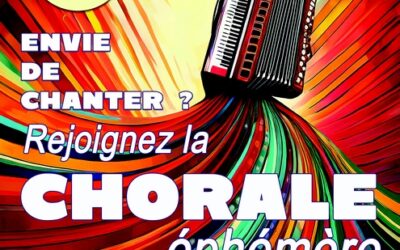 Participez à la chorale éphémère de la Fête de la Musique !