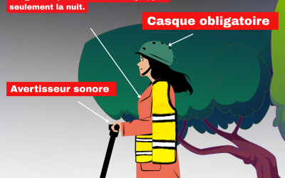 Trottinettes électriques : rappel des règles